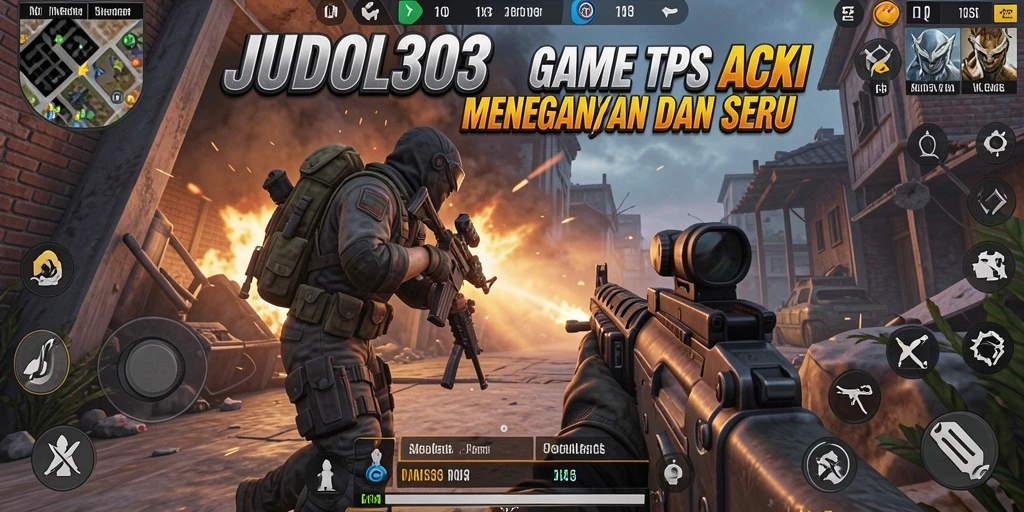 Tangkapan layar gameplay menegangkan dari JUDOL303