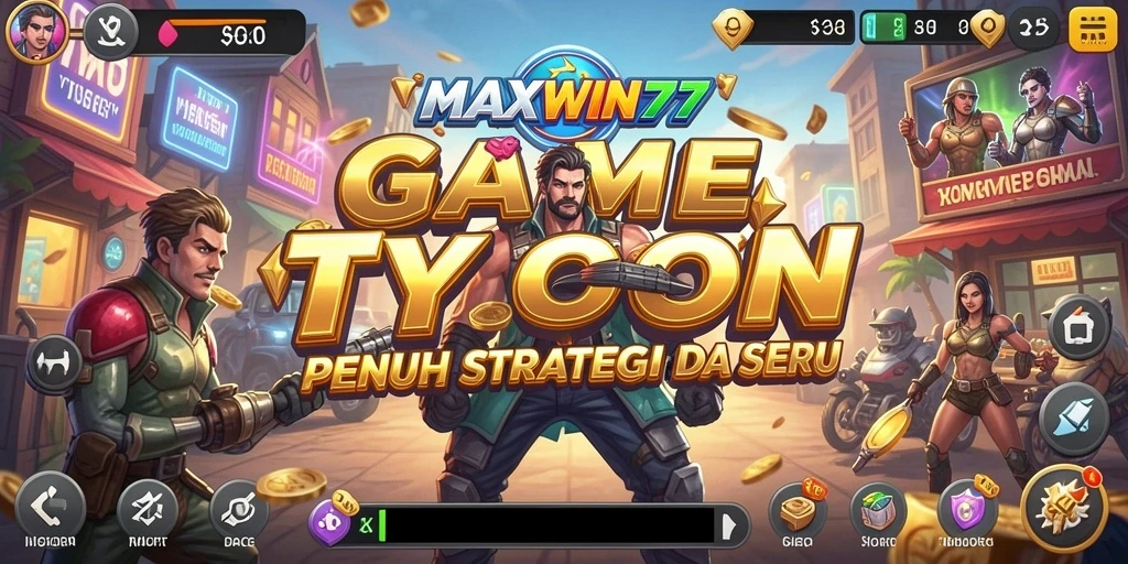 Tampilan gameplay Tycoon yang seru dan penuh strategi.
