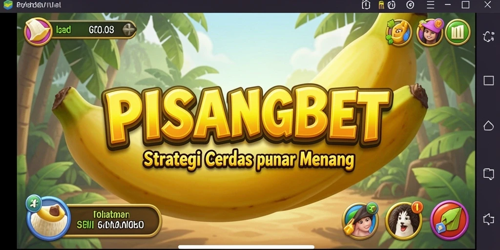 Tampilan dinamis gameplay PISANGBET yang penuh strategi.