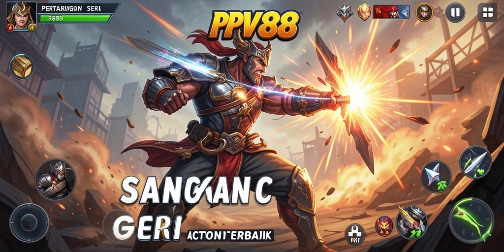 Tangkapan layar menampilkan aksi seru dalam gameplay PPV88.