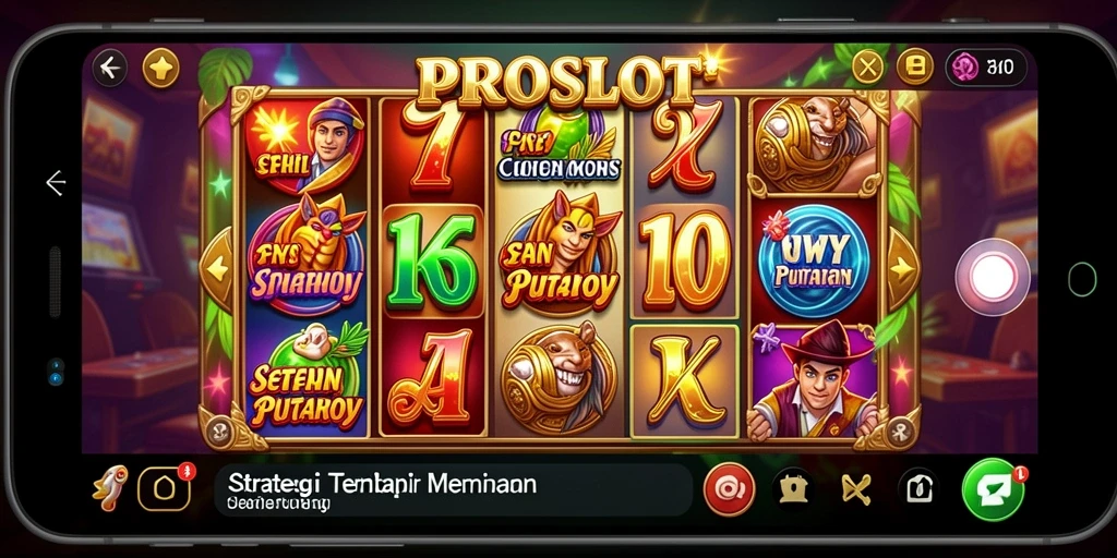 Tampilan gameplay PROSLOT yang mendebarkan dan strategis.