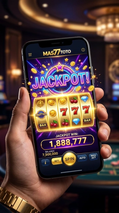 Pengguna menikmati fitur terbaru dengan aplikasi mas77toto.